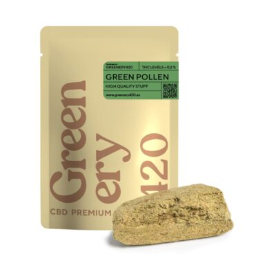CBD green pollen hash - acheter chez Greenery au meilleur prix