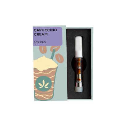 Cartouche de vaporisateur de CBD pour vape Cappuccino