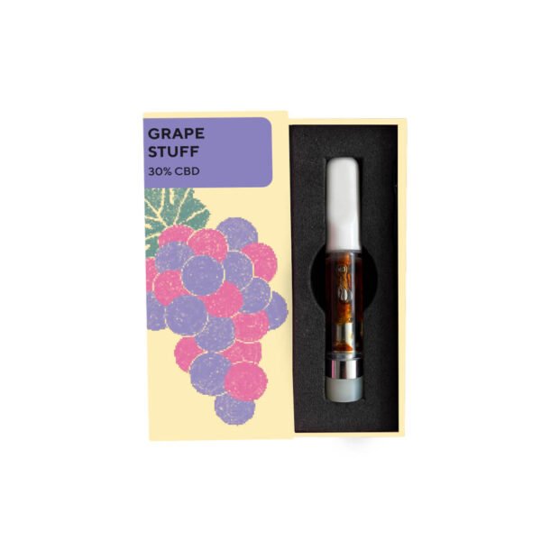 Cartouche pour vaporisateurs de CBD pour la vape Grape Stuff