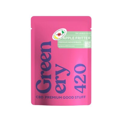 Beignet de pomme Fleurs de CBD par Greenery 420