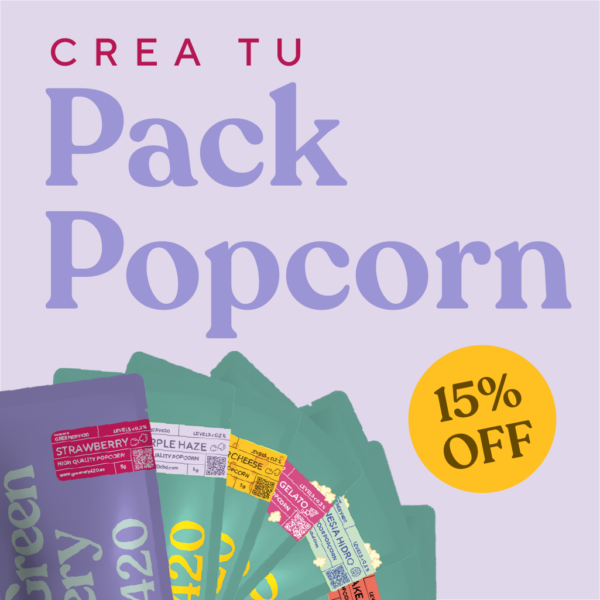 Flores de CBD small buds Greenery420 en pack promocional con 15% de descuento.