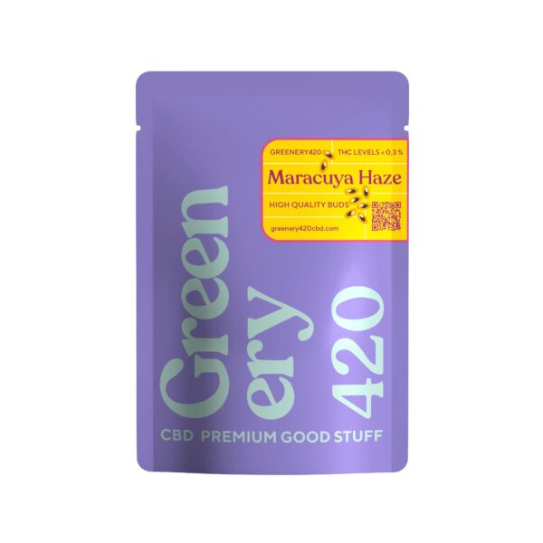 Découvrez notre nouvelle variété de fleurs de CBD Fruit de la passion Haze par grennery420