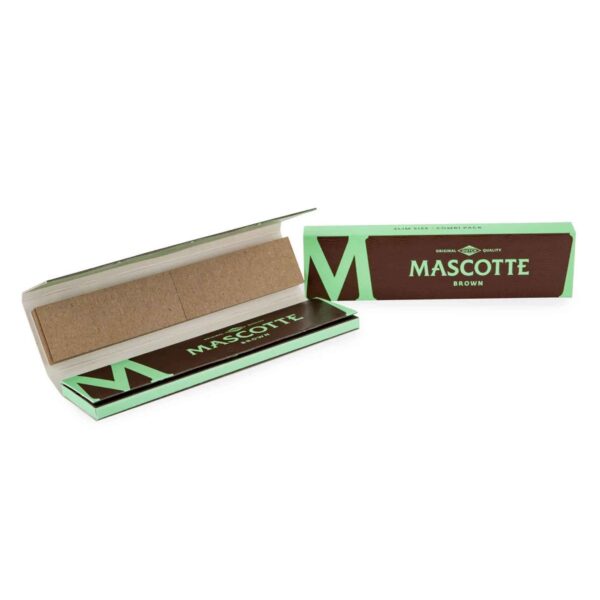 Fleur de CBD et produit de haschisch : Mascotte. Papiers à rouler