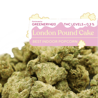 Popcorn CBD London Pound Cake