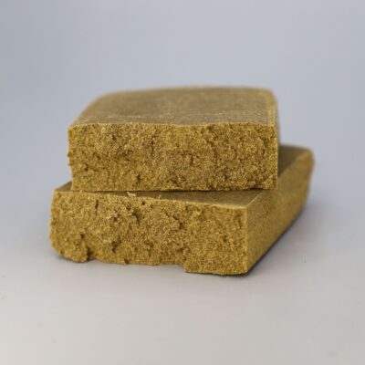 image sur fond gris de CBD Hash Ketama Sunset par Greenery420